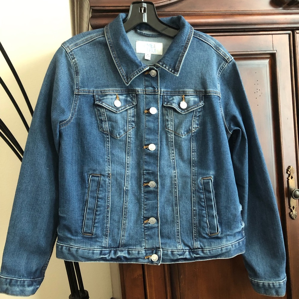 Classic Blue Denim Women’s Jacket